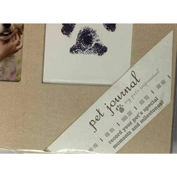 NEW Pet Journal Puppy Baby Book with Pet Paw Print Stamp Kit Dog Scrapbook Album - Picture 2 of 12